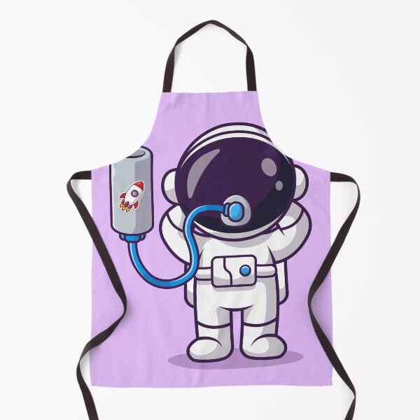 Item preview, Astro-Breath: Cute Astronaut Cartoon Vector Illustration designed and sold by hjian8219.