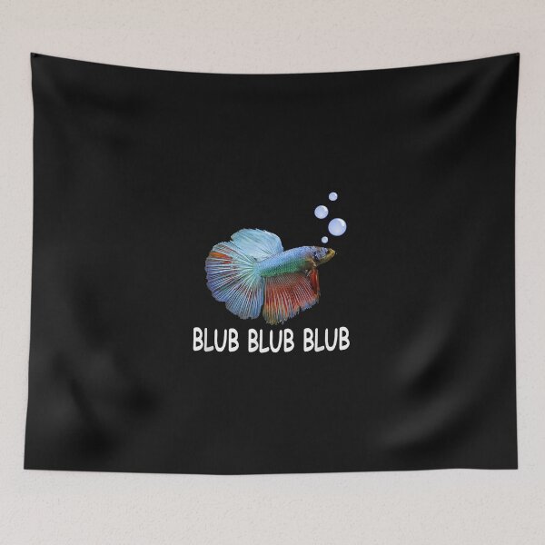 Item preview, Blub Blub Blub Betta Fish  Owner Lover Gift designed and sold by JosephRoldan.