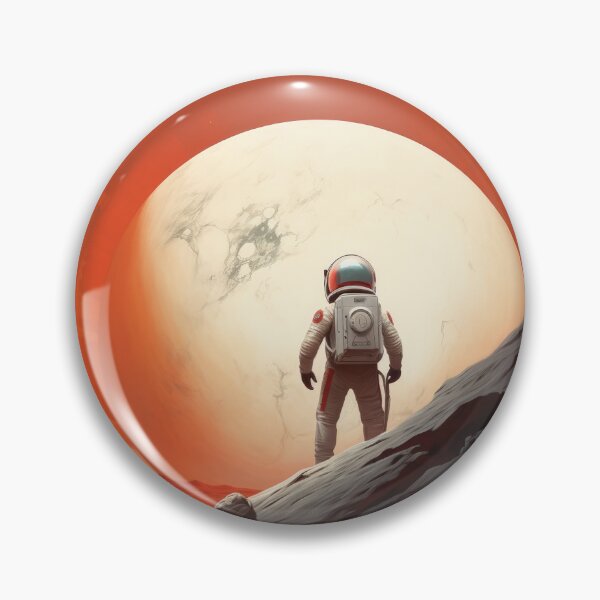 Item preview, Astronaut Watching Moonrise on Mars designed and sold by Peter LOPEZ.