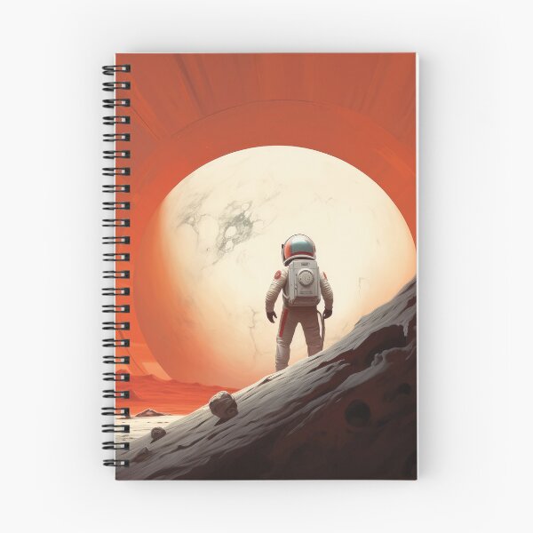 Item preview, Astronaut Watching Moonrise on Mars designed and sold by Peter LOPEZ.