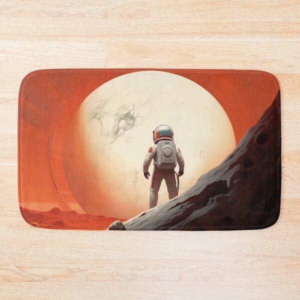 Item preview, Astronaut Watching Moonrise on Mars designed and sold by Peter LOPEZ.