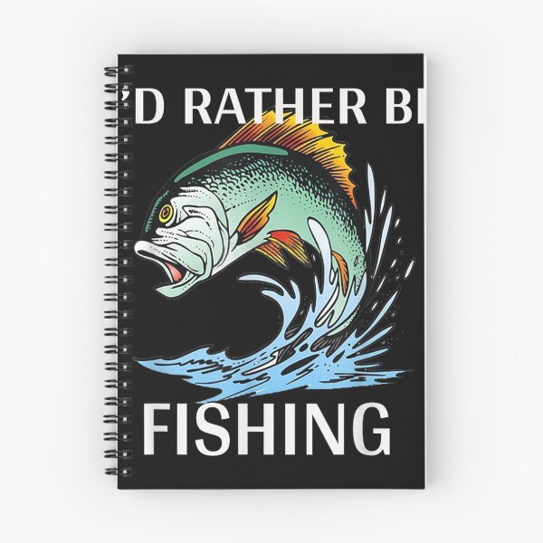 Item preview, I'd RATHER BE FISHING T SHIRT,Funny Bass Fishing designed and sold by JosephRoldan.