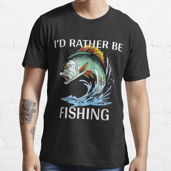 Fish Naked Show Off Your Pole Fishing Lover' Men's Tall T-Shirt
