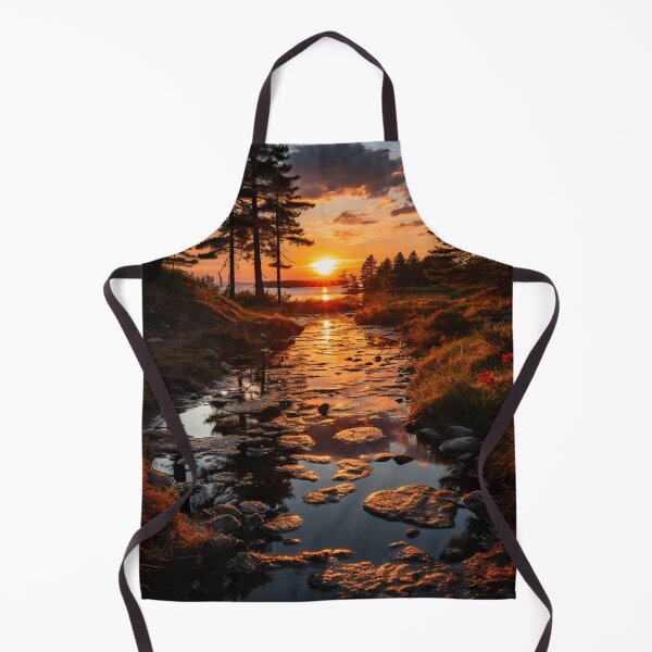 Item preview, Finnish Summer Scene during the Midnight Sun designed and sold by SteadyRolling.