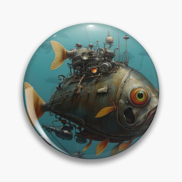 Item preview, Steampunk Fish to Rule the Sea designed and sold by Peter LOPEZ.