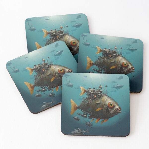 Item preview, Steampunk Fish to Rule the Sea designed and sold by Peter LOPEZ.