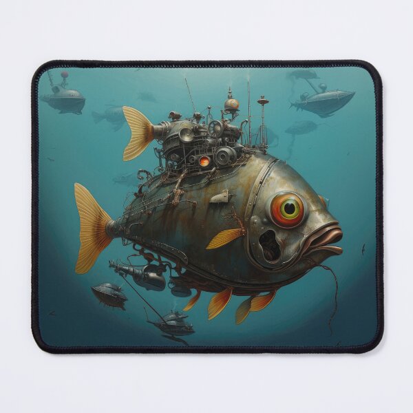 Item preview, Steampunk Fish to Rule the Sea designed and sold by Peter LOPEZ.