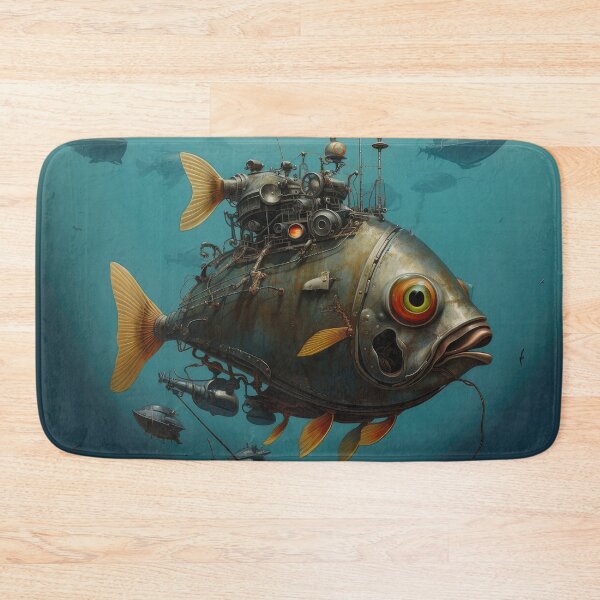 Item preview, Steampunk Fish to Rule the Sea designed and sold by Peter LOPEZ.