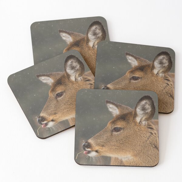 Item preview, Winter Deer Portrait designed and sold by MIRCEA COSTINA.
