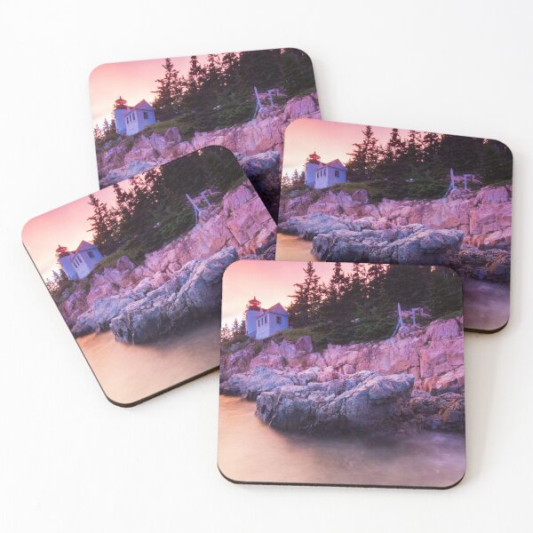 Item preview, Bass Harbor Lighthouse Sunset designed and sold by MIRCEA COSTINA.
