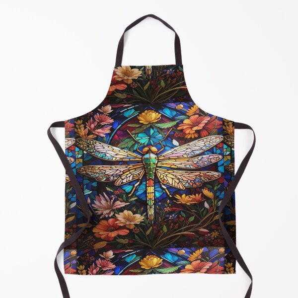Item preview, Dragonfly Stained Glass Art designed and sold by druidwolfart.