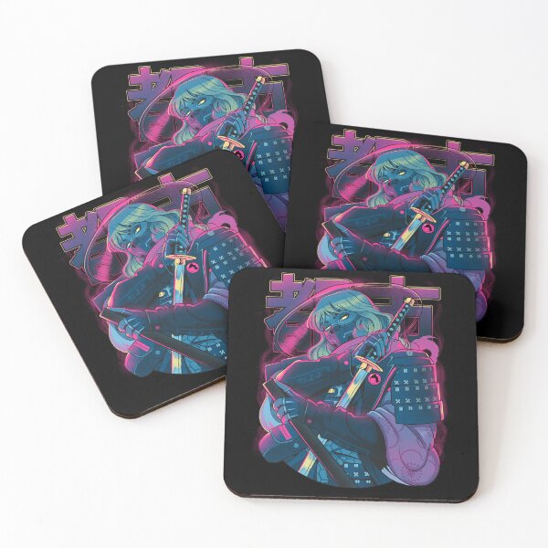Item preview, Cyber Neon Samurai designed and sold by Bruno Mota.