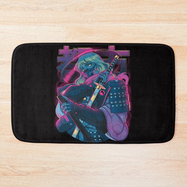 Item preview, Cyber Neon Samurai designed and sold by Bruno Mota.