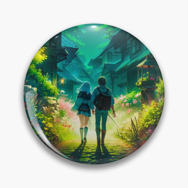 Item preview, Couple Romantic Anime Digital Art Love designed and sold by YabaiArts.