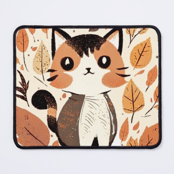 Item preview, Meowtumn cat in autumn designed and sold by Lannanun.