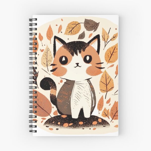 Item preview, Meowtumn cat in autumn designed and sold by Lannanun.