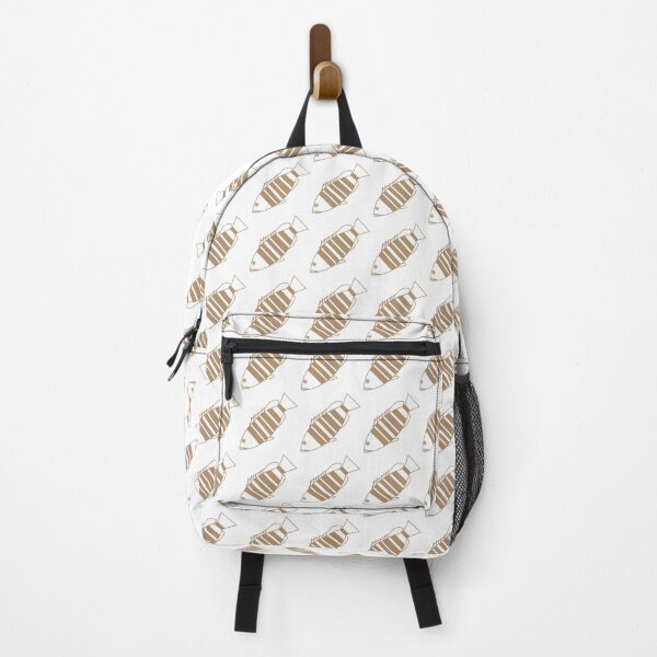 Item preview, Adorable Bar Cod Fish in Mocha and White designed and sold by fruttidimare.