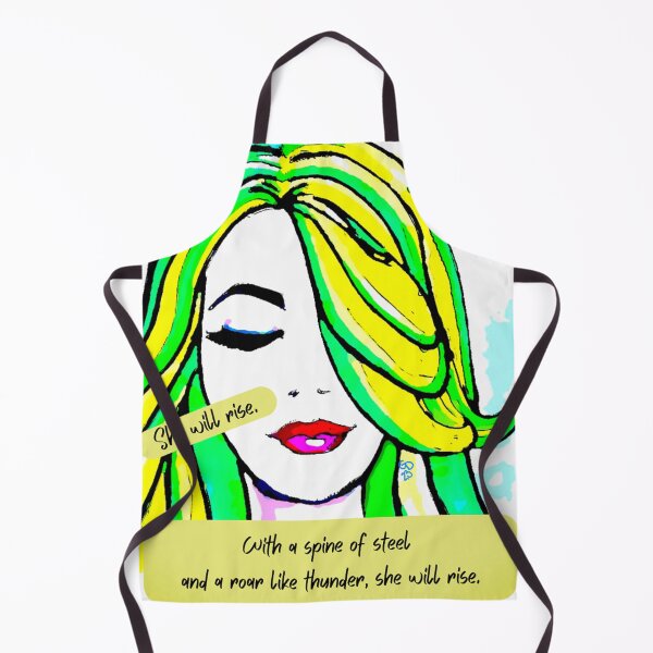 Item preview, She Will Rise Minimalist Woman Portrait designed and sold by gleefulme.