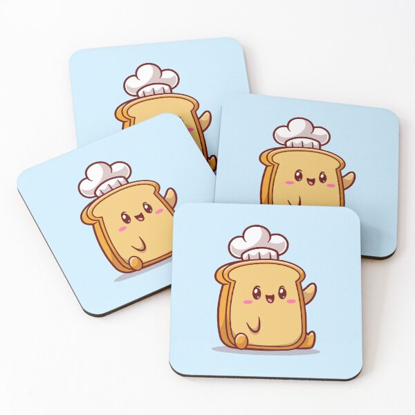 Item preview, Warm Welcome from the Bread Chef: Cute Cartoon Vector Illustration designed and sold by hjian8219.