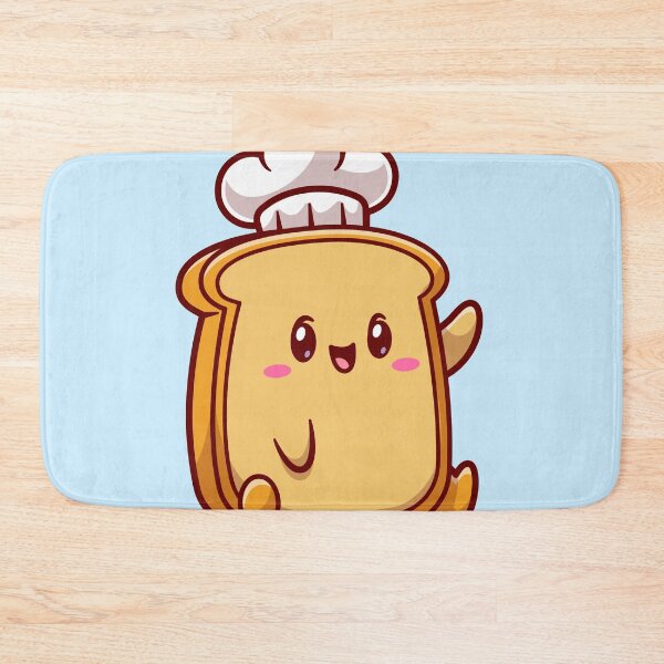 Item preview, Warm Welcome from the Bread Chef: Cute Cartoon Vector Illustration designed and sold by hjian8219.