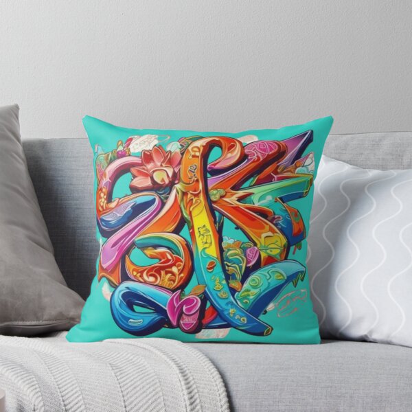 Item preview, Japanese Character Inspired Graffiti Art designed and sold by BlackSheeper.
