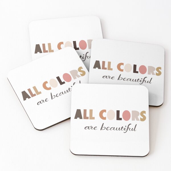 Item preview, All Colors are Beautiful, STICKER designed and sold by sophiamaydesign.