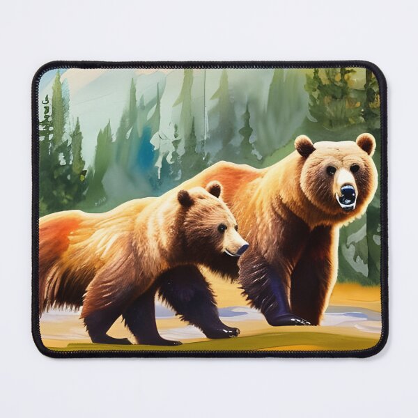 Item preview, Grizzly Bear Mates designed and sold by Paw's Arts.