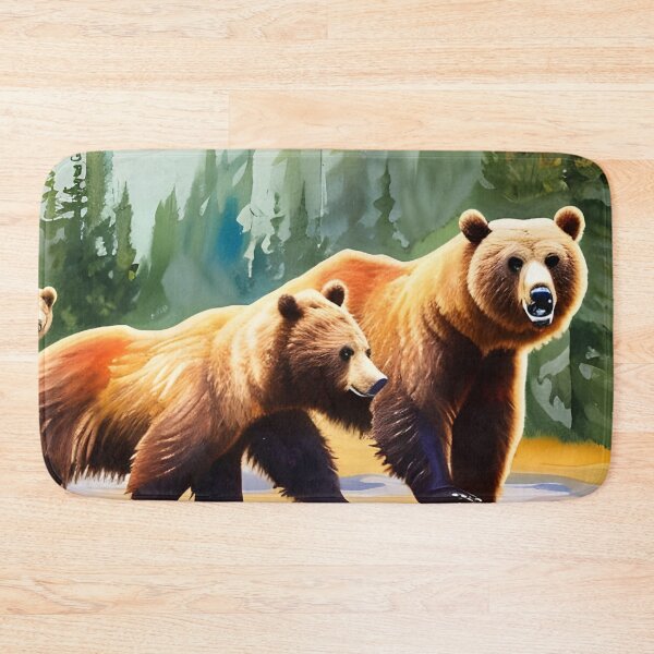 Item preview, Grizzly Bear Mates designed and sold by Paw's Arts.
