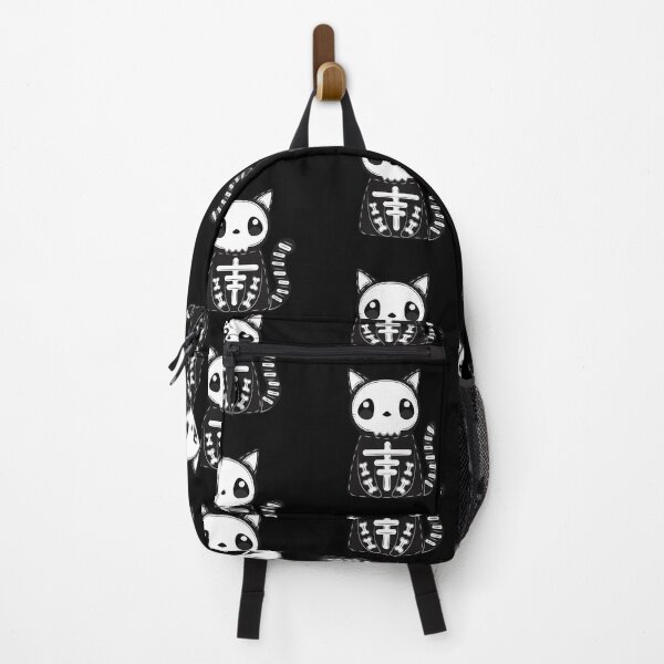 Item preview, Halloween Cat Black Skeleton Funny Skull Halloween designed and sold by smartrocket.