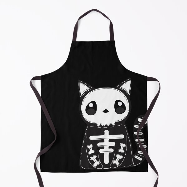Item preview, Halloween Cat Black Skeleton Funny Skull Halloween designed and sold by smartrocket.