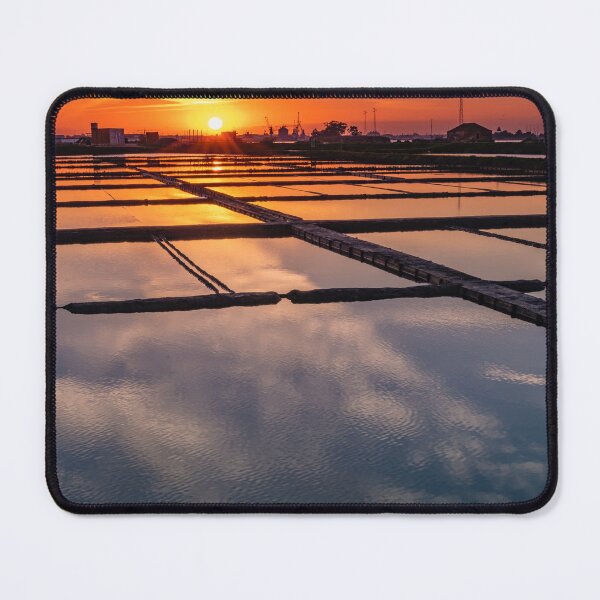 Item preview, Salt flats of Aveiro at sunset designed and sold by homydesign.