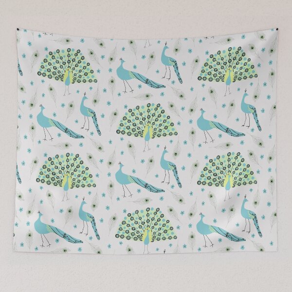 Item preview, Peacocks designed and sold by Amy Hadden.