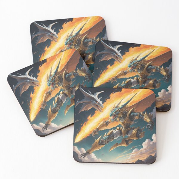 Item preview, A mecha dragon queen defends her sky designed and sold by MidknightBpaw.