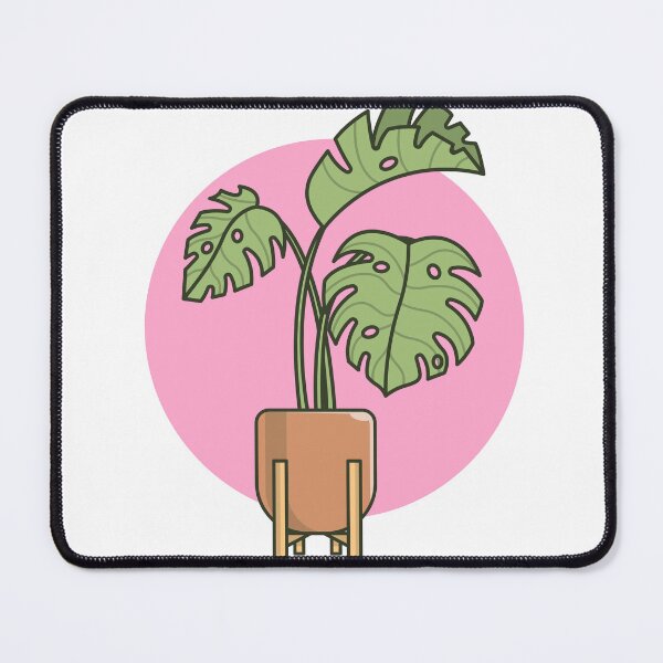 Item preview, Adorable Monstera Plant in a Pot Cartoon Vector designed and sold by hjian8219.