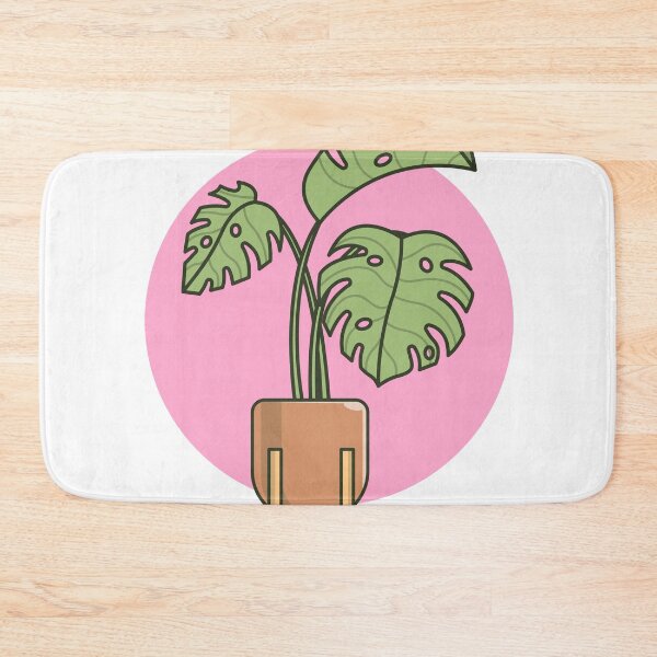 Item preview, Adorable Monstera Plant in a Pot Cartoon Vector designed and sold by hjian8219.