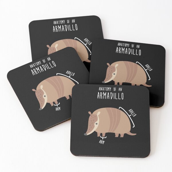 Item preview, Armadillo Animal Anatomy designed and sold by Clara Hollins.