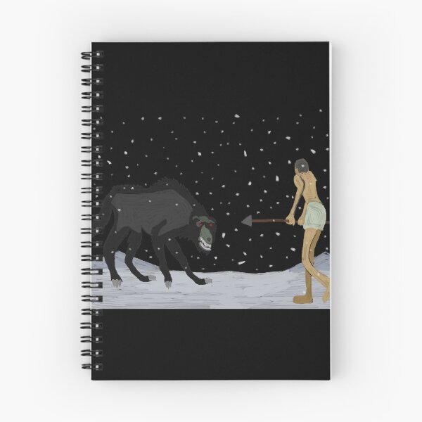 Aperçu de l'œuvre peint 300 jeunes Léonidas contre le loup et le froid hivernal créée et vendue par Soulfate.