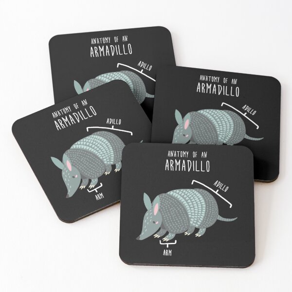 Item preview, Armadillo Animal Anatomy designed and sold by Clara Hollins.