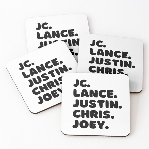 Item preview, JC, Lance, Justin, Chris, Joey designed and sold by OscarAndOphelia.