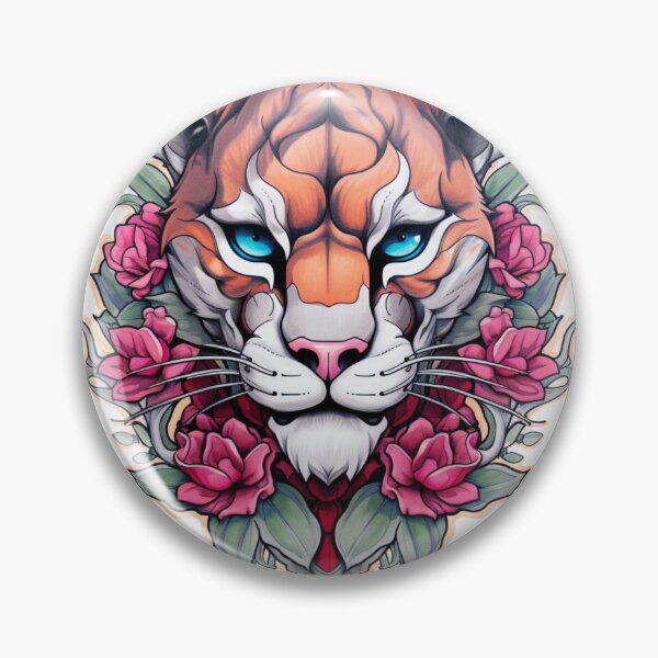 Item preview, Neo-Traditional Panther, Cougar, Panther designed and sold by MendaciousMina.