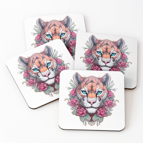 Item preview, Neo-Traditional Panther, Cougar, Panther designed and sold by MendaciousMina.