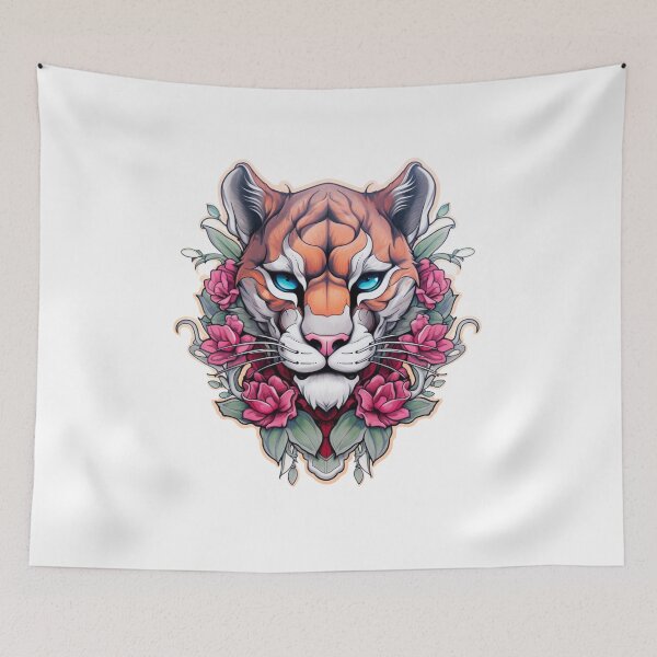 Item preview, Neo-Traditional Panther, Cougar, Panther designed and sold by MendaciousMina.
