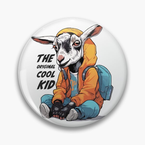 Item preview, The Original Cool Kid - Tego the GOAT designed and sold by ILikeToasters.
