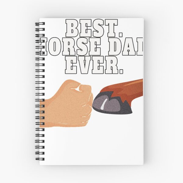 Item preview, Best Horse Dad Ever Hoof Fist Bump Original designed and sold by merchhost.