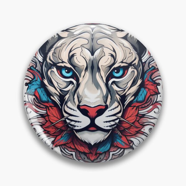 Item preview, Neo-Traditional Panther, Cougar, Puma designed and sold by MendaciousMina.