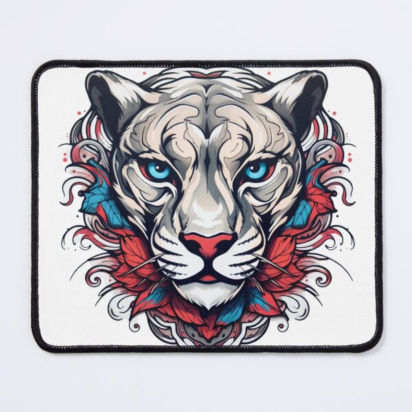 Item preview, Neo-Traditional Panther, Cougar, Puma designed and sold by MendaciousMina.