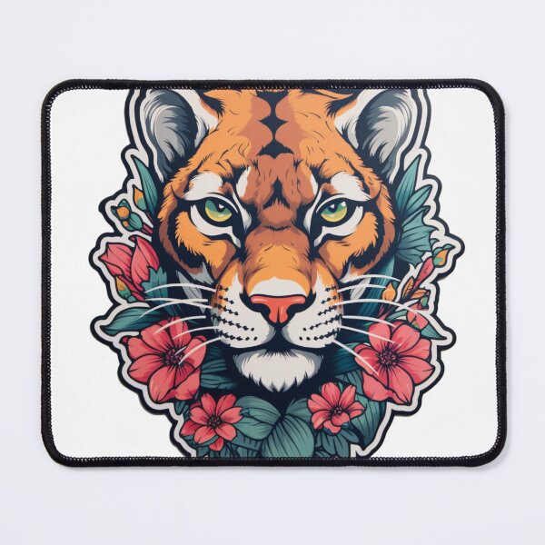 Item preview, Neo-Traditional Panther, Cougar, Puma, designed and sold by MendaciousMina.