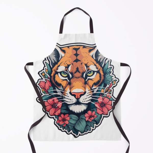Item preview, Neo-Traditional Panther, Cougar, Puma, designed and sold by MendaciousMina.