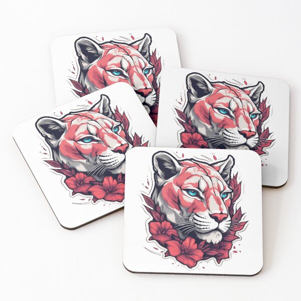 Item preview, Neo-Traditional Panther, Cougar, Puma designed and sold by MendaciousMina.