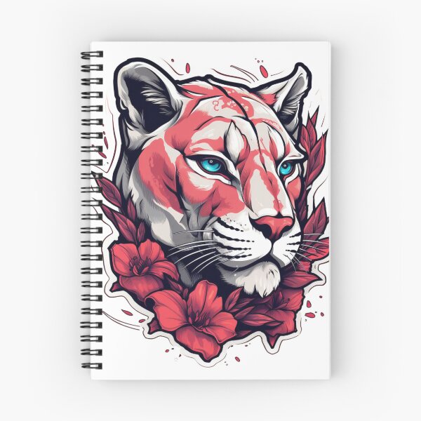 Item preview, Neo-Traditional Panther, Cougar, Puma designed and sold by MendaciousMina.